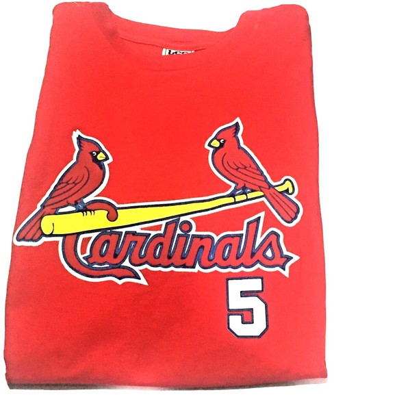 Lee Other - St Louis Cardinals Albert Pujols Shirt #5 Men's T Shirt Sz XL Red Lee Sport 2007